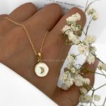 آویز ماهک مینا کاری