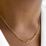 گردنبند زنجیر کونیک