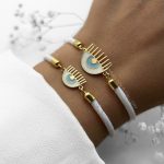 دستبند کیارا مینا کاری