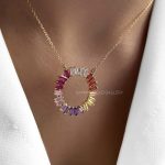 گردنبند دایره سنگی