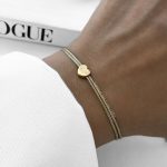 دستبند قلب سه بعدی لمه