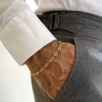 دستبند بیضی سوپر لایت تخت مردانه