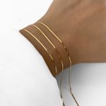 دستنبند هرینگبون نیم میل