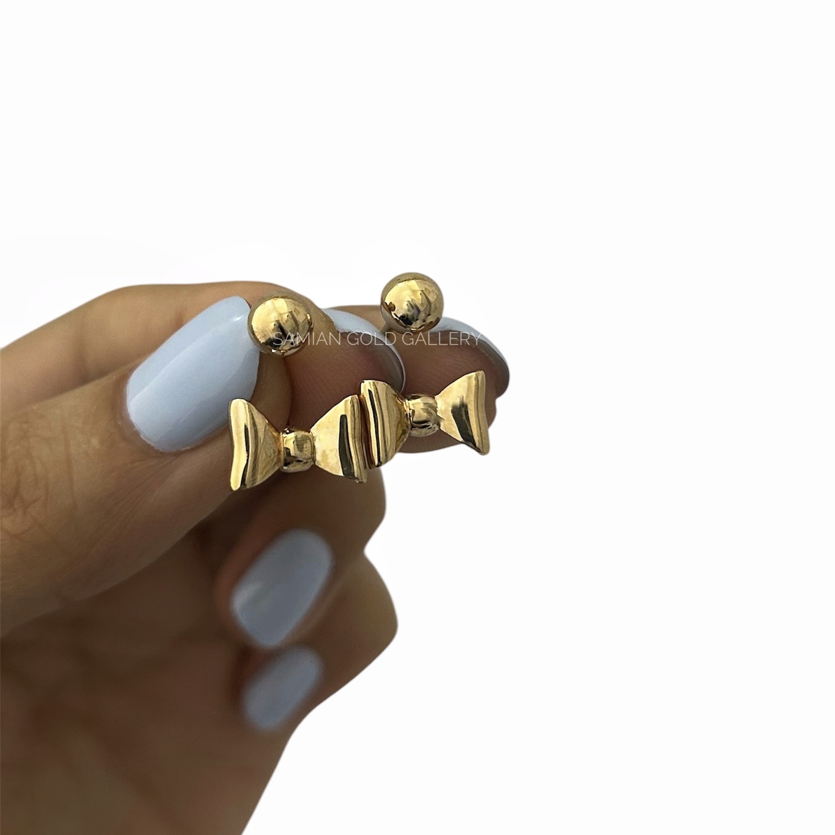 گوشواره پیرسینگی پاپیون