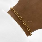 دستبند  بیضی سوپر لایت 6 میل زنانه