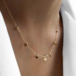 گردنبند میرو پولکی لوکس