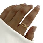 انگشتربیضی افقی