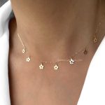 گردنبند آویز گل سوپر