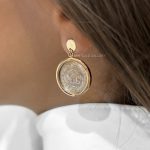 گوشواره سکه مینیمال