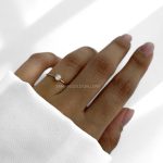 انگشتر تک نگین سولیتر