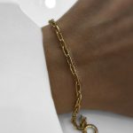 دستبند بیضی باریک 6 میل