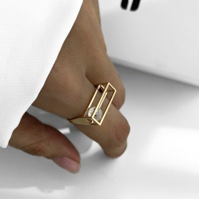 انگشتر گوی غلتان