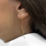 گوشواره پیچک گوی ریز