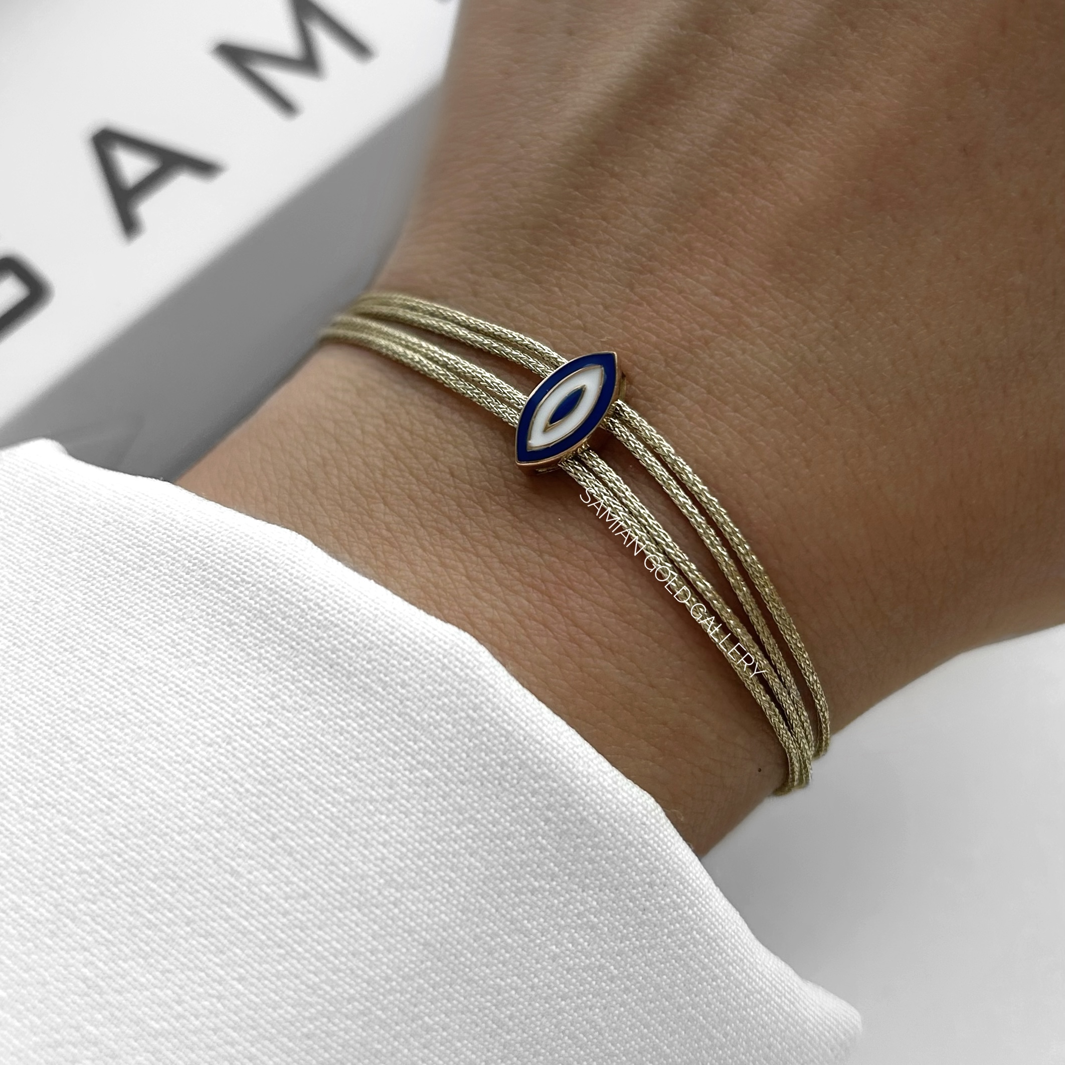 دستبند چشم نظر بند لمه