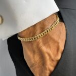 دستبند زنجیر ژاپنی 6میل