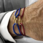 دستبند دو حلقه دایموند کات