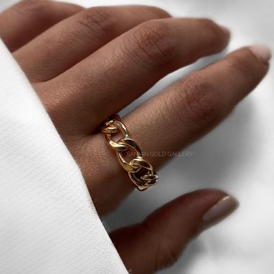 انگشتر زنجیری دامله