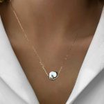 گردنبند فلامینگو سنگ سیلور