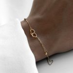 دستبند دو قلب میرو