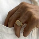 انگشتر پینک سزار (زرد)