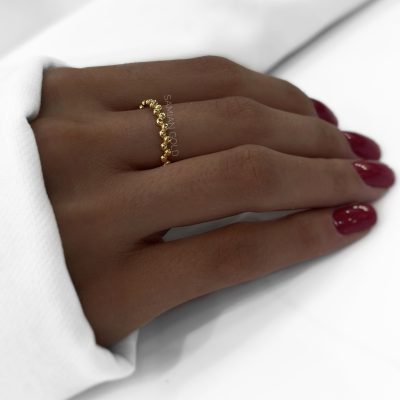 انگشتر گوارسه زیگزاگ