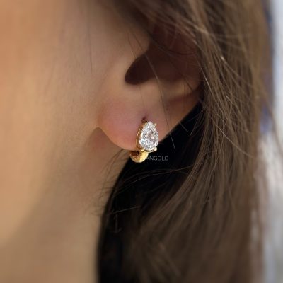 گوشواره حلقه ای اشک