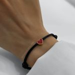 دستبند قلب 3D قرمز